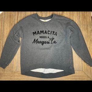 Mamacita needs a Margarita charcoal sweatshirt